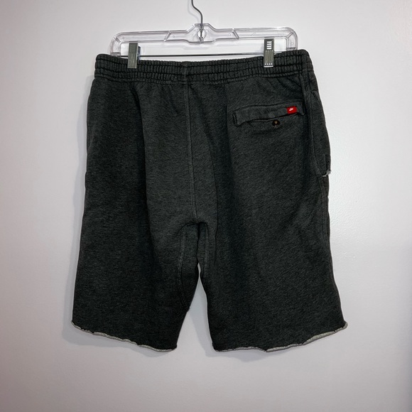 Nike Air Mens Gray Fleece Sweat Shorts - Picture 6 of 8